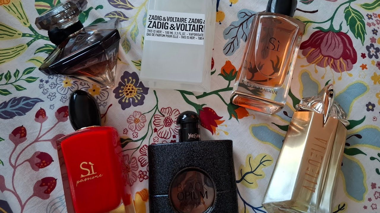 《 Нека си поговорим за парфюми》част 1 GEORGIO ARMANI, YSL, MUGLER, Z&V, LANCOME