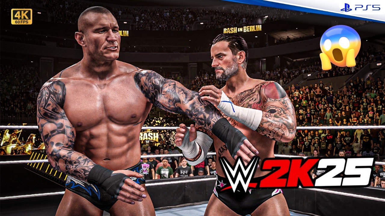 WWE 2K25 - Randy Orton VS CM Punk | PS5