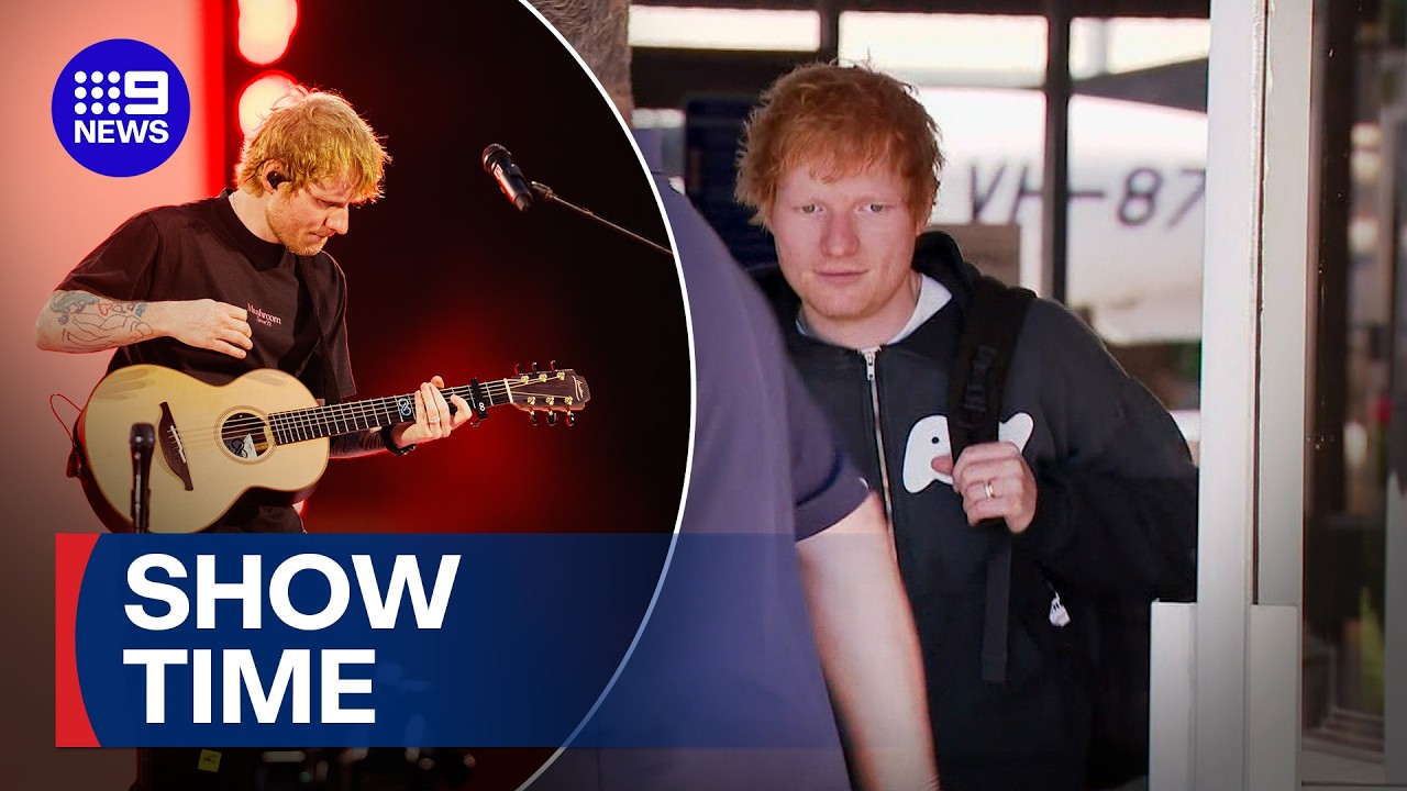 Fans gear up for Ed Sheeran's final Australian show | 9 News Australia