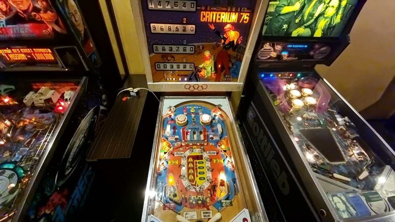 Pinball - Criterium 75  1975 - Recel - 4K-60fps - Shoot Again e.V. Solingen