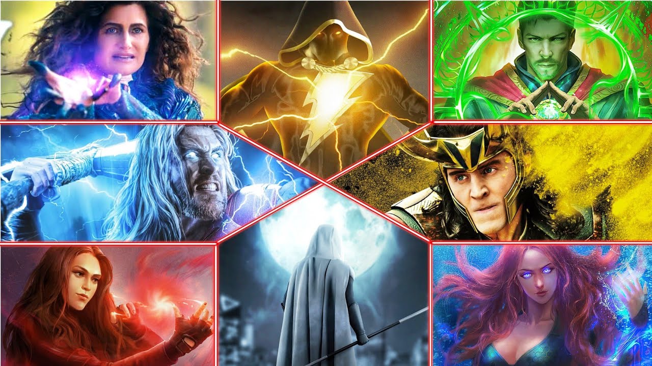 (Every Magic) Marvel and DCEU explained in Hindi (SUPERBATTLE)