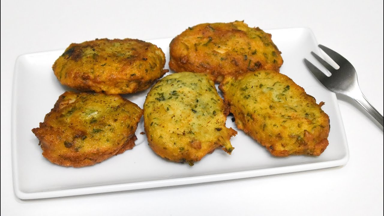 Tortitas de ajo y perejil ¡¡Aperitivo fácil y económico!!