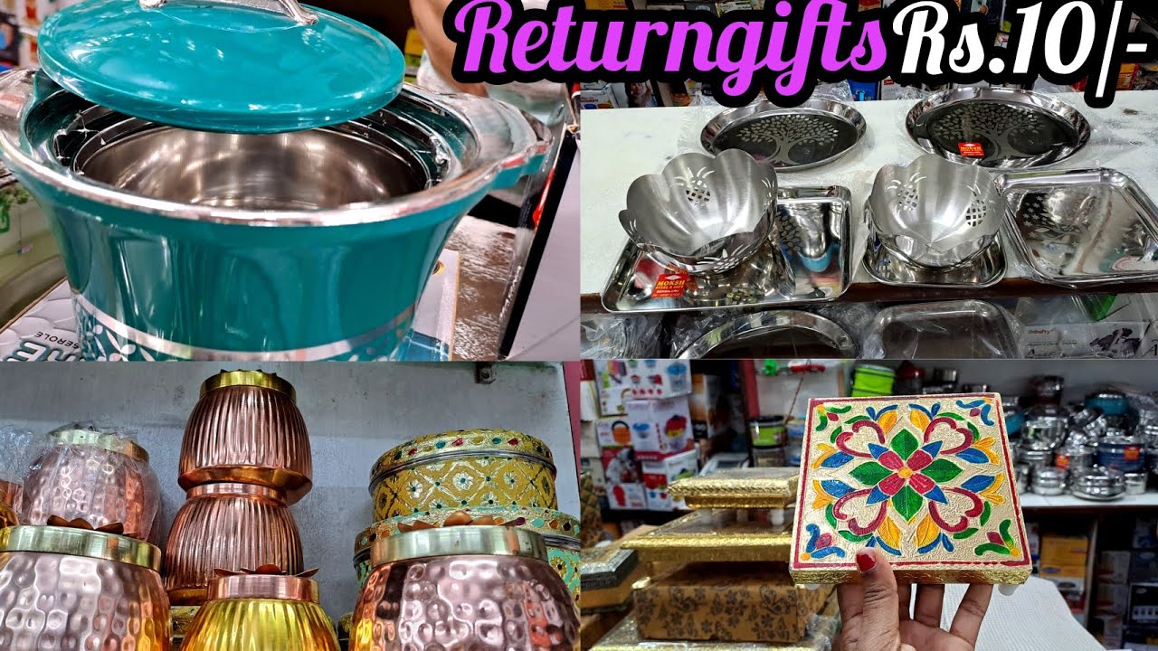Chickpet Bangalore Wholesale Return Gifts Item's|Unique Kitchen Corporate Gifting Items| Courier Avl