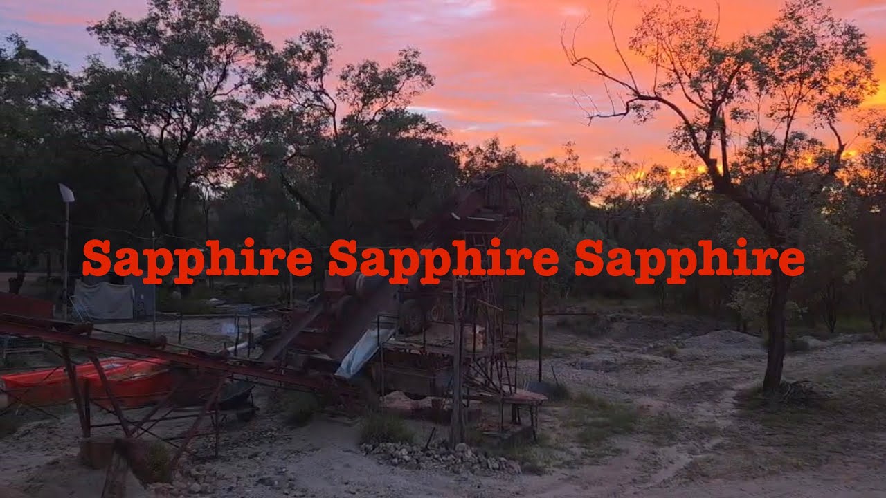 Underground Mining for Sapphires