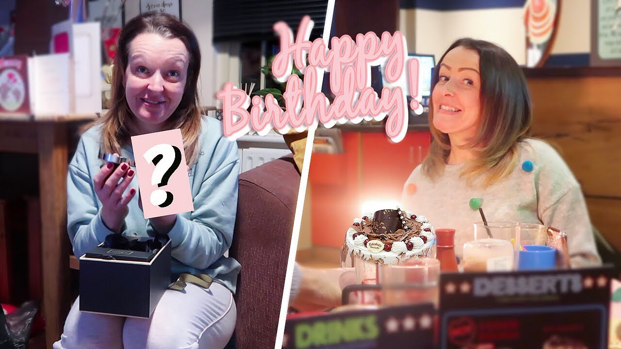 ITS MY MUMS BIRTHDAY! OPENING HER PRESENTS & SURPRISE DINNER!!