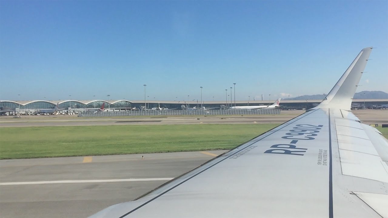 Philippine Airlines 313 | Morning Takeoff from Hong Kong | Airbus A321