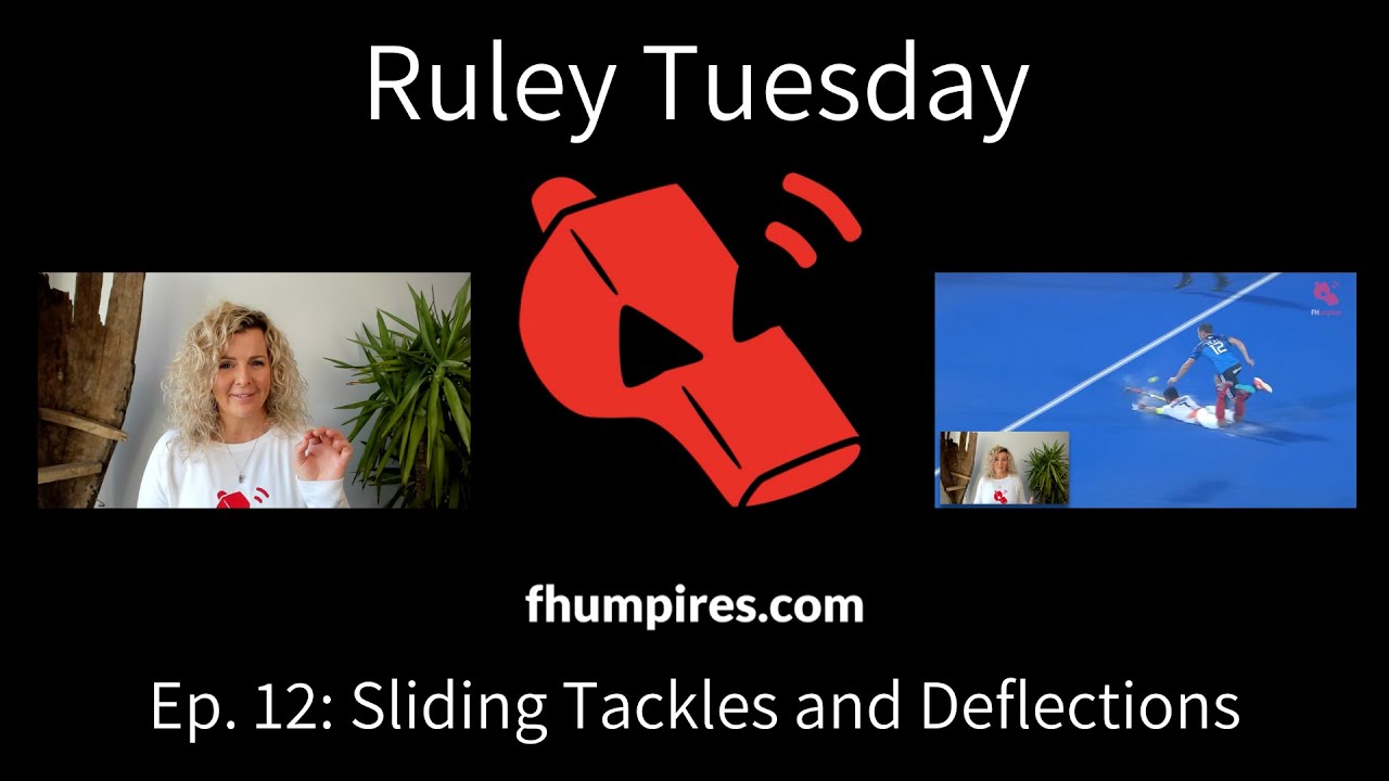 Sliding Tackles and Deflections | How to Apply the Rules of Hockey | #RuleyTuesday Ep. 12