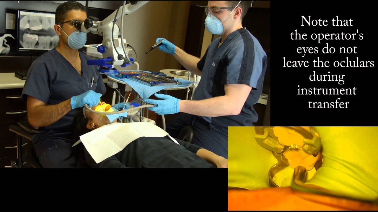 Ergonomics and Four Handed Dentistry with the Dental Operating Microscope