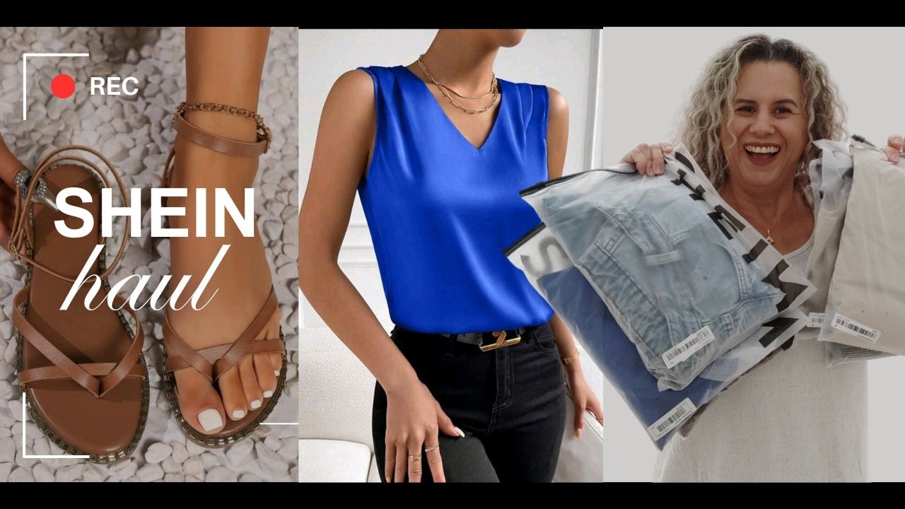 Minhas Compras SHEIN Chegaram e tô CHOCADA! 😍✨ Comprinhas na Shein com qualidade e bom preço! 🤑💖