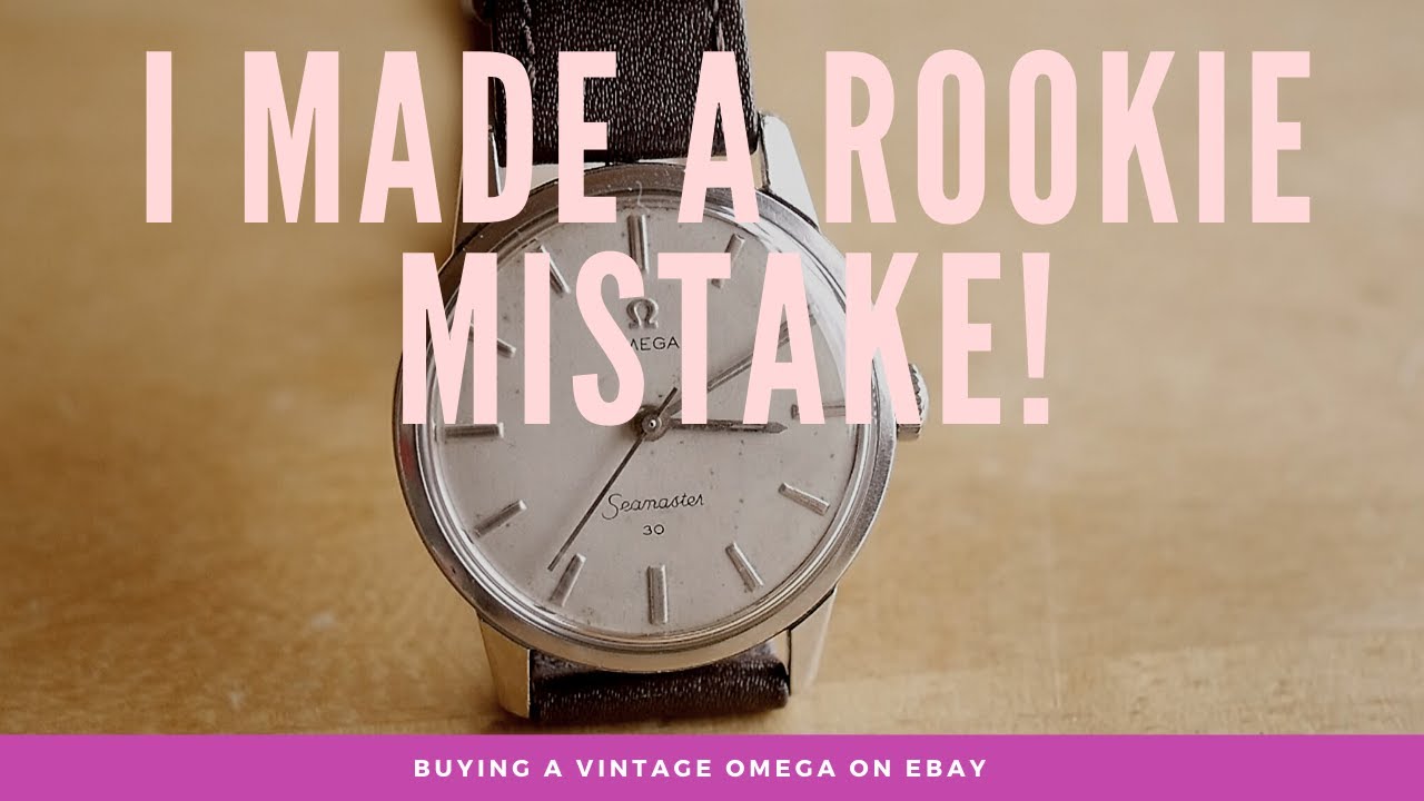 Я совершил ошибку новичка. Купил винтажные часы Omega на eBay.