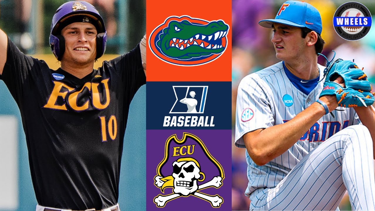 Florida vs East Carolina | Regionals Elimination Game | 2025 College Baseball Highlights