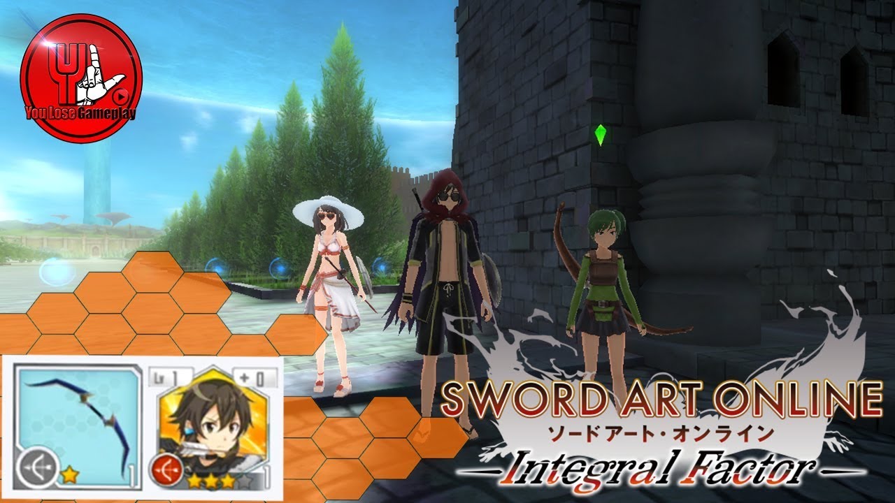 TESTANDO A NOVA ARMA DO SWORD ART ONLINE INTEGRAL FACTOR (MOBILE - PT-BR)