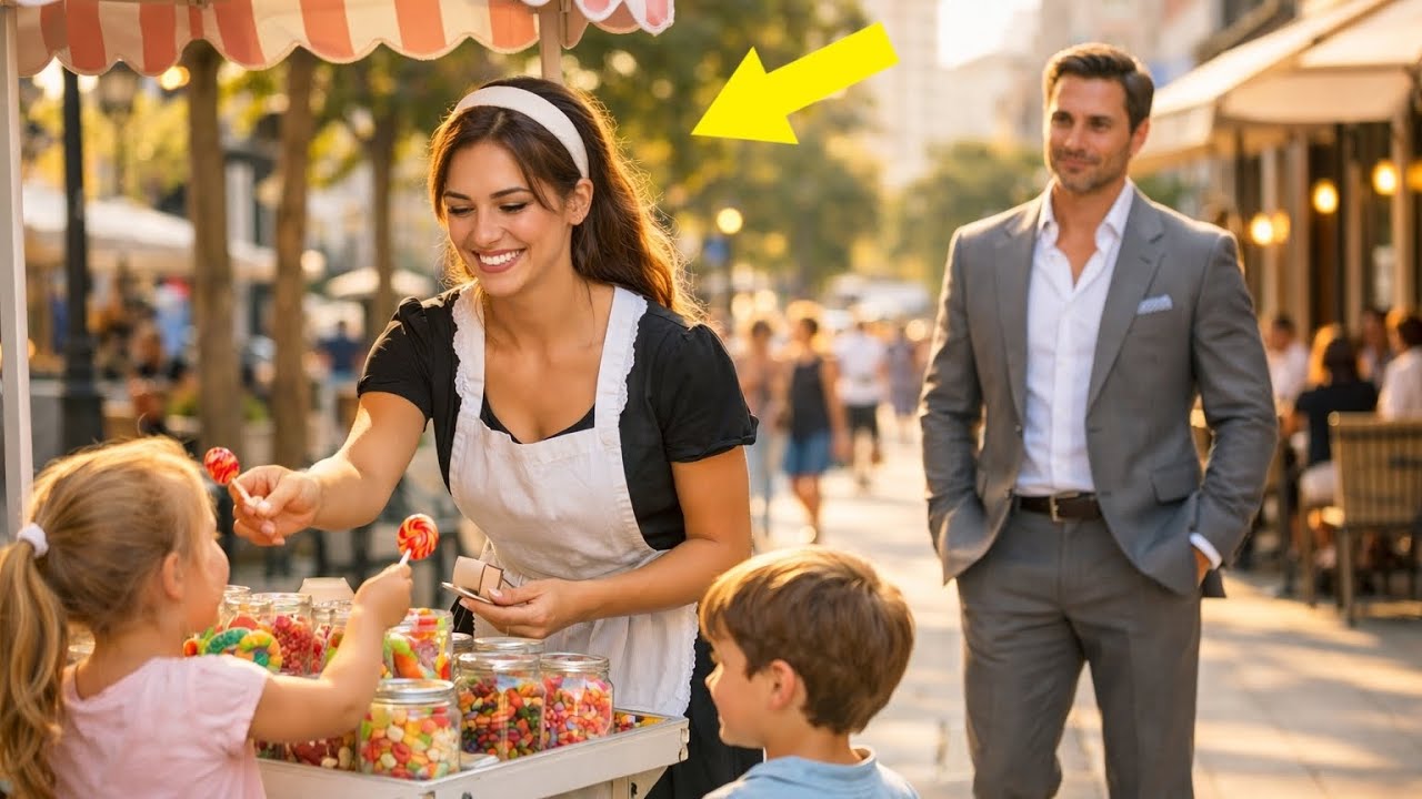  El millonario vio a su empleada vendiendo dulces tras el trabajo. y le hizo una propuesta inesperad