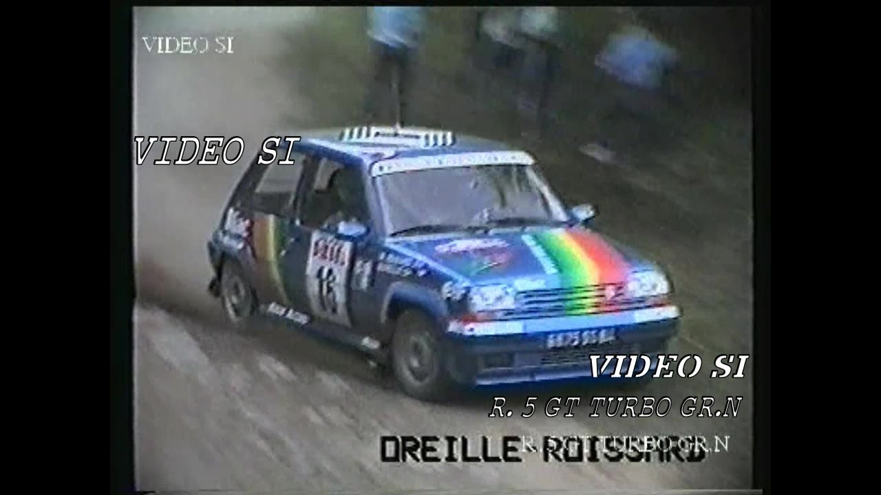 Renault 5 GT turbo gr.N nei rally .....Video Si