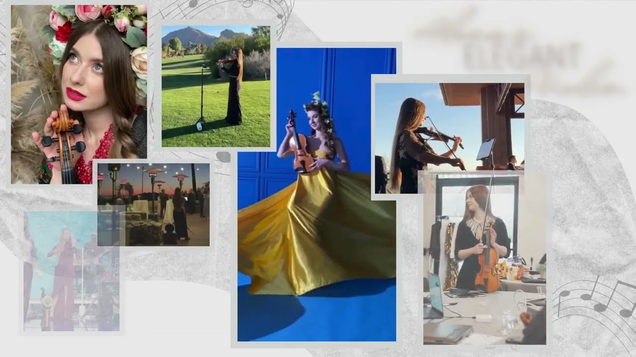 Arizona's Premier Wedding & Event Violinist | Alona Liesniak's Performance Reel