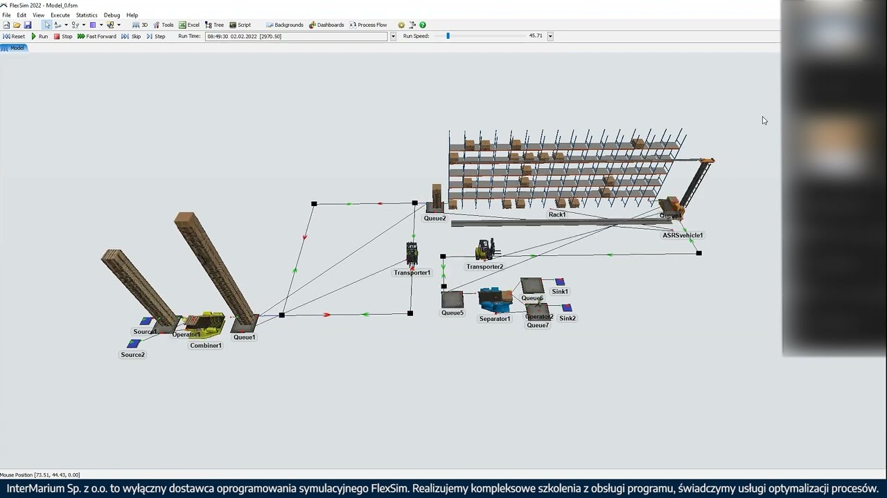 FlexSim in education #2 FlexSim. Podręcznik użytkownika.