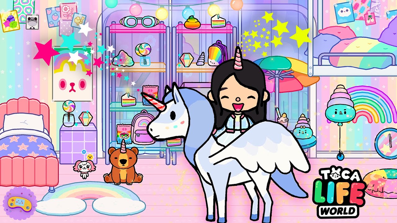 Todo UNICORNIOS en Toca Life 🦄 C&oacute;mo conseguirlo