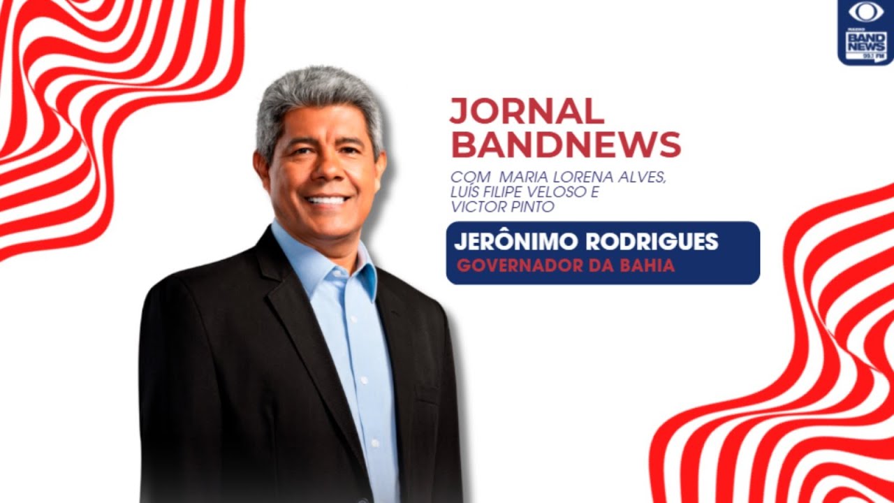 ENTREVISTA COM O GOVERNADOR JER&Ocirc;NIMO RODRIGUES  | JORNAL BAND NEWS