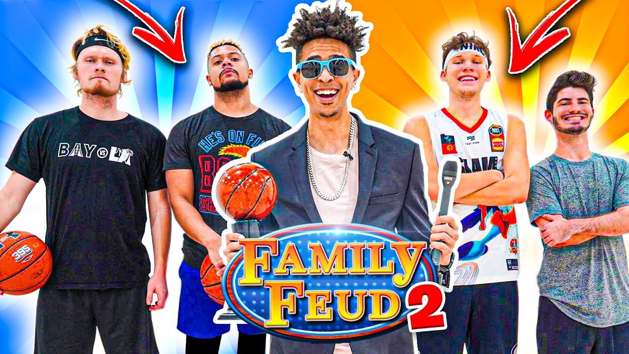2HYPE NBA 2v2 Basketball FAMILY FEUD! *WIN NBA COURTSIDE TICKETS*