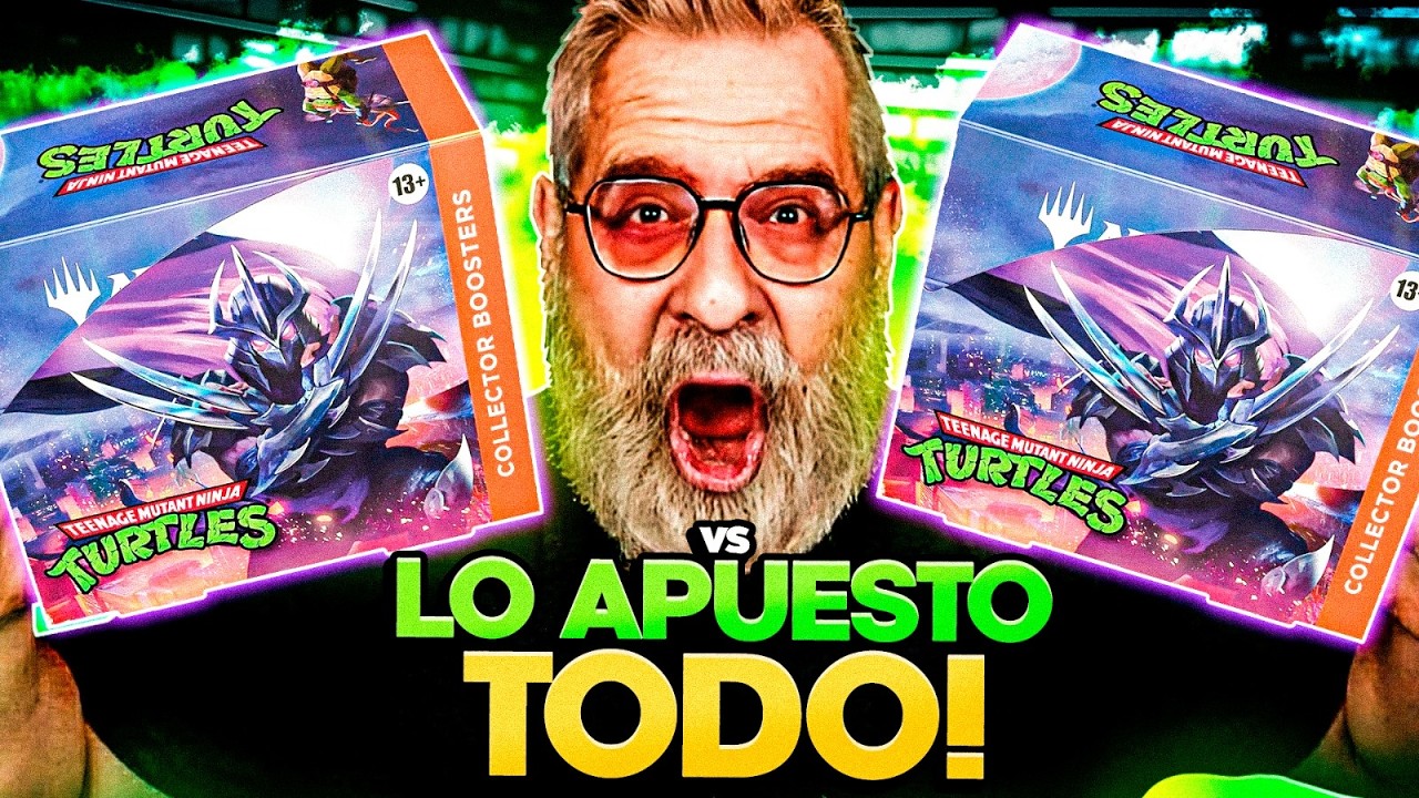 Lo ARRIESGO TODO!! una COLLECTOR DE TORTUGAS NINJA el que GANE SE LLEVA TODO!! 💵💵💵