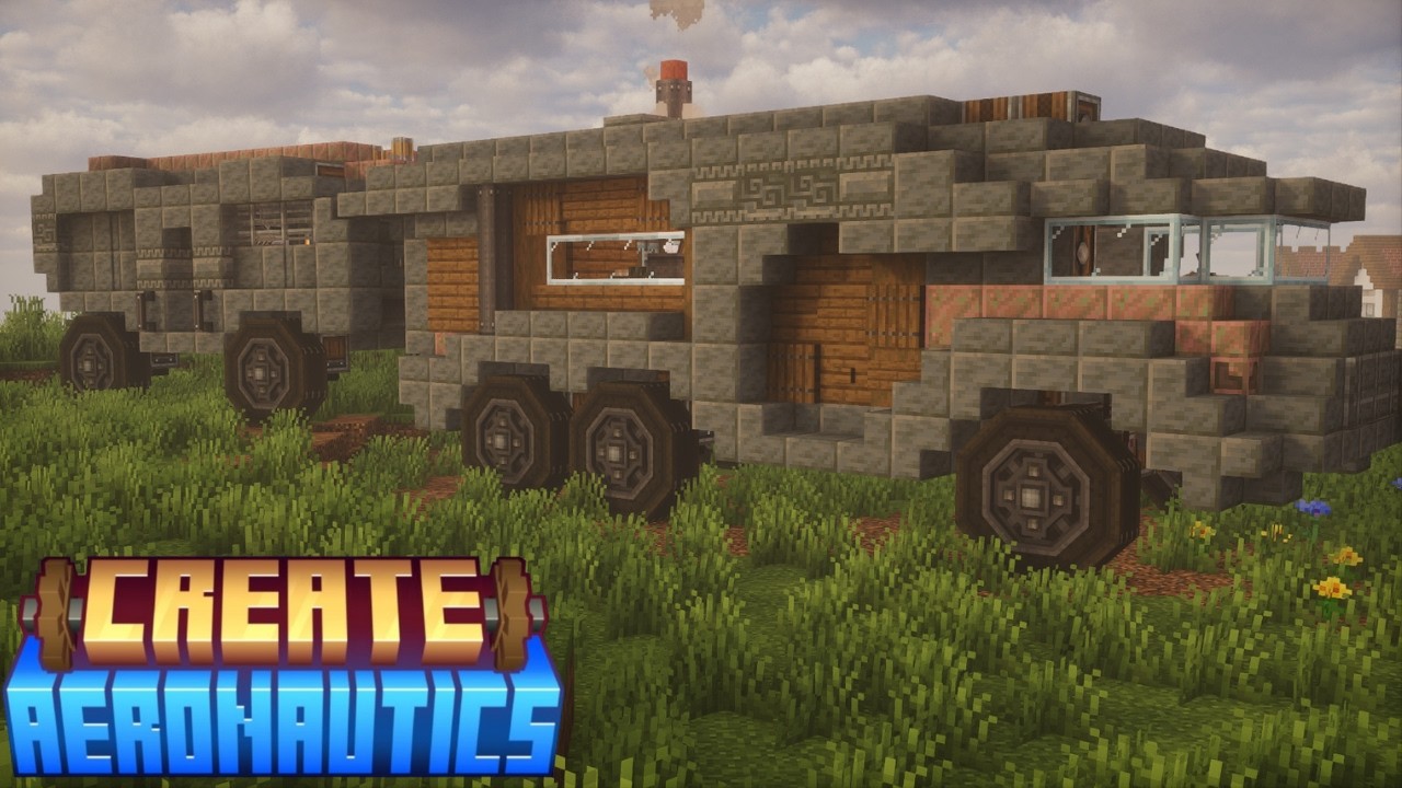 COZY mobile base with a TRAILER! Create Aeronautics