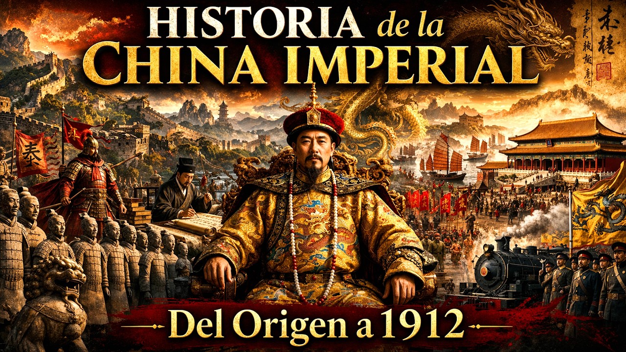 CHINA IMPERIAL - Toda su Historia 🇨🇳 De sus Orígenes a 1912 🇨🇳 Dinastías Han, Tang, Ming, Qing...
