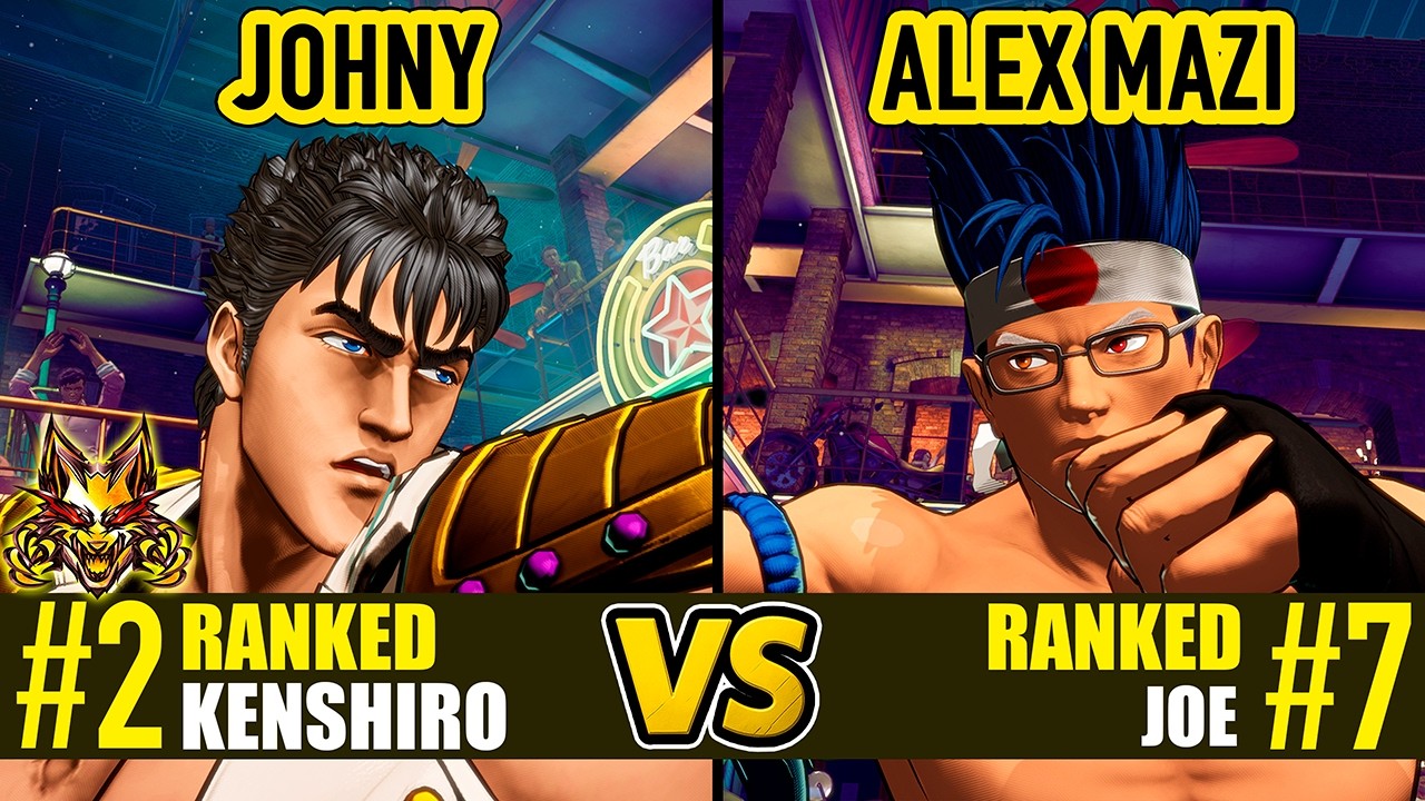 FF COTW ▰ JOHNY (#2 Ranked Kenshiro) vs ALEX MAZI (#7 Ranked Joe) ▰ High Level Gameplay