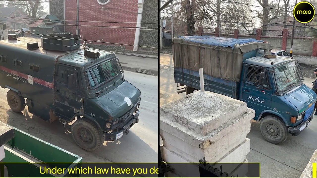 Under Which Law Have You Detained Me, Omar Asks J&K Police