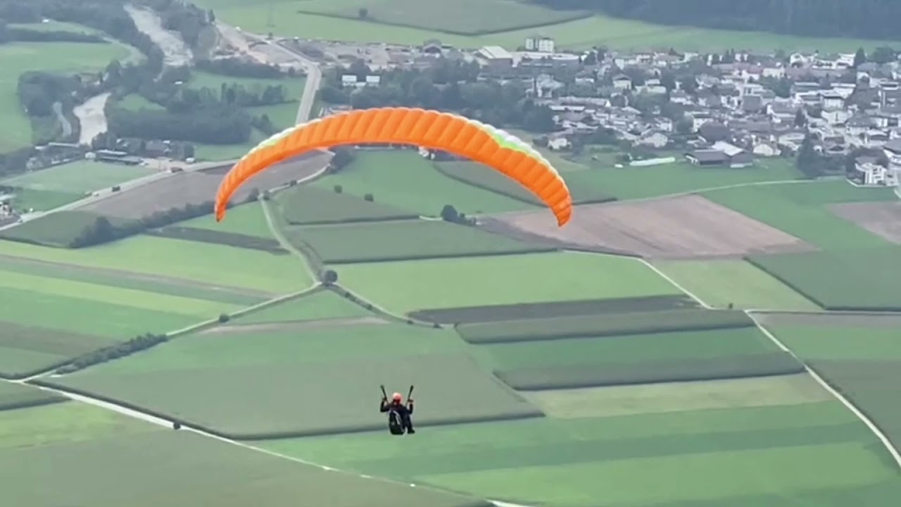 Mein Gleitschirmerstflug in Sand in Taufers, Südtirol am 4.10.2021