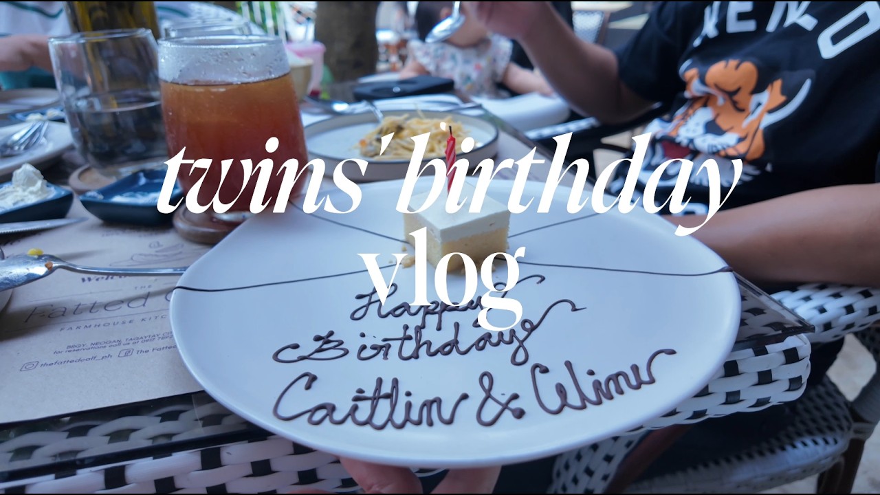 Part 1: Our Twins Turn One! | Pre-Birthday Outing & Birthday Staycation