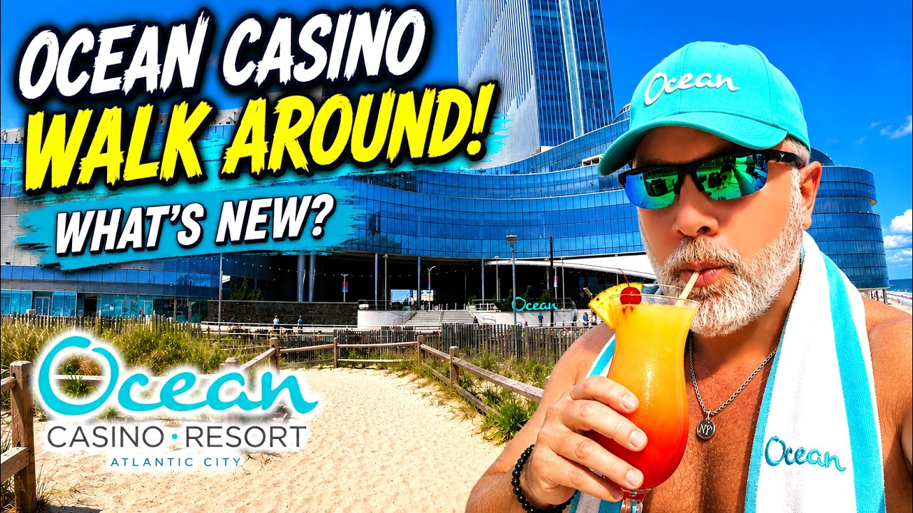 🟡 I Walked Through Ocean Casino Resort.. WOW! 😲 What's Going On at Atlantic City's Beautiful Casino?