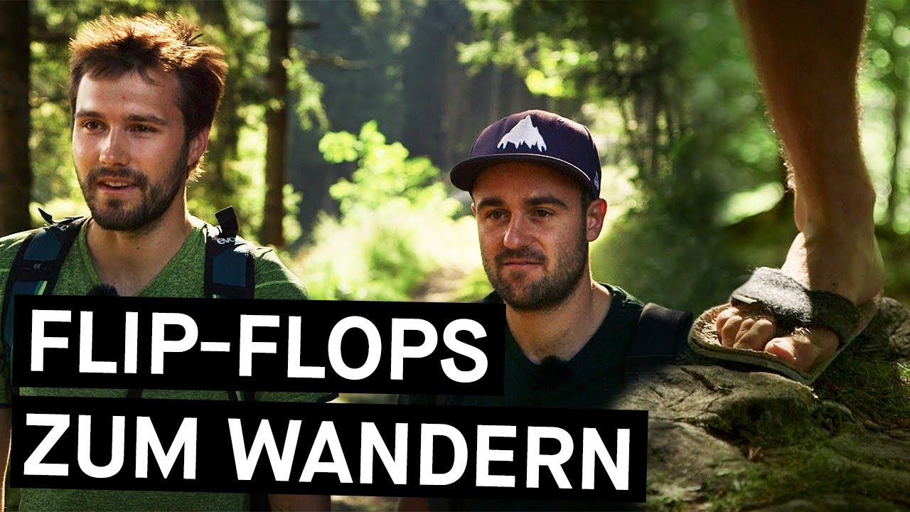 Flip-Flops zum Wandern? Zwei Rosenheimer haben sie erfunden! || Bavarian Makers