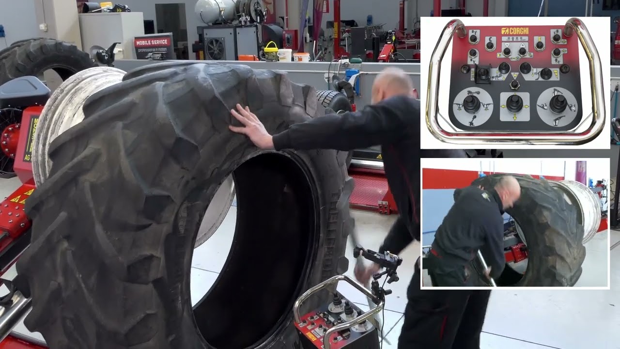 CORGHI - MONSTER AGRICULTURE TIRE - HOW TO USE