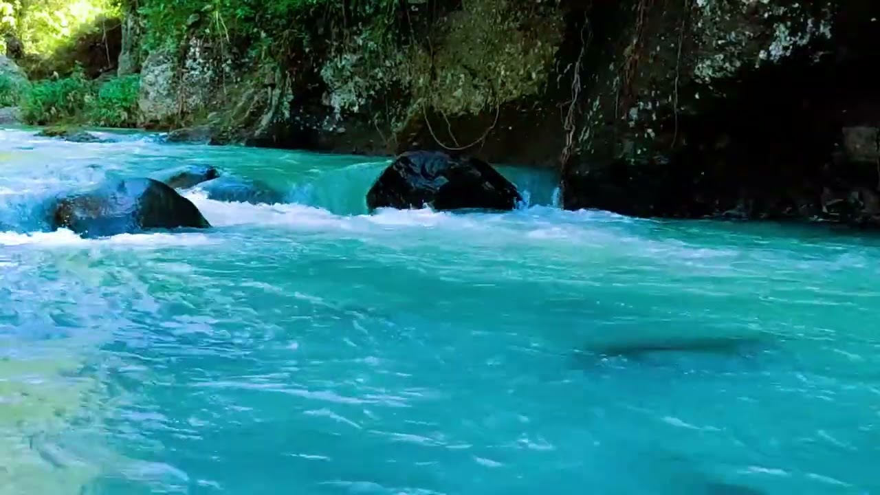 Deep Sleep River Sounds – Gentle Water Flow and Forest Ambience for Restful Sleep - ASMR River