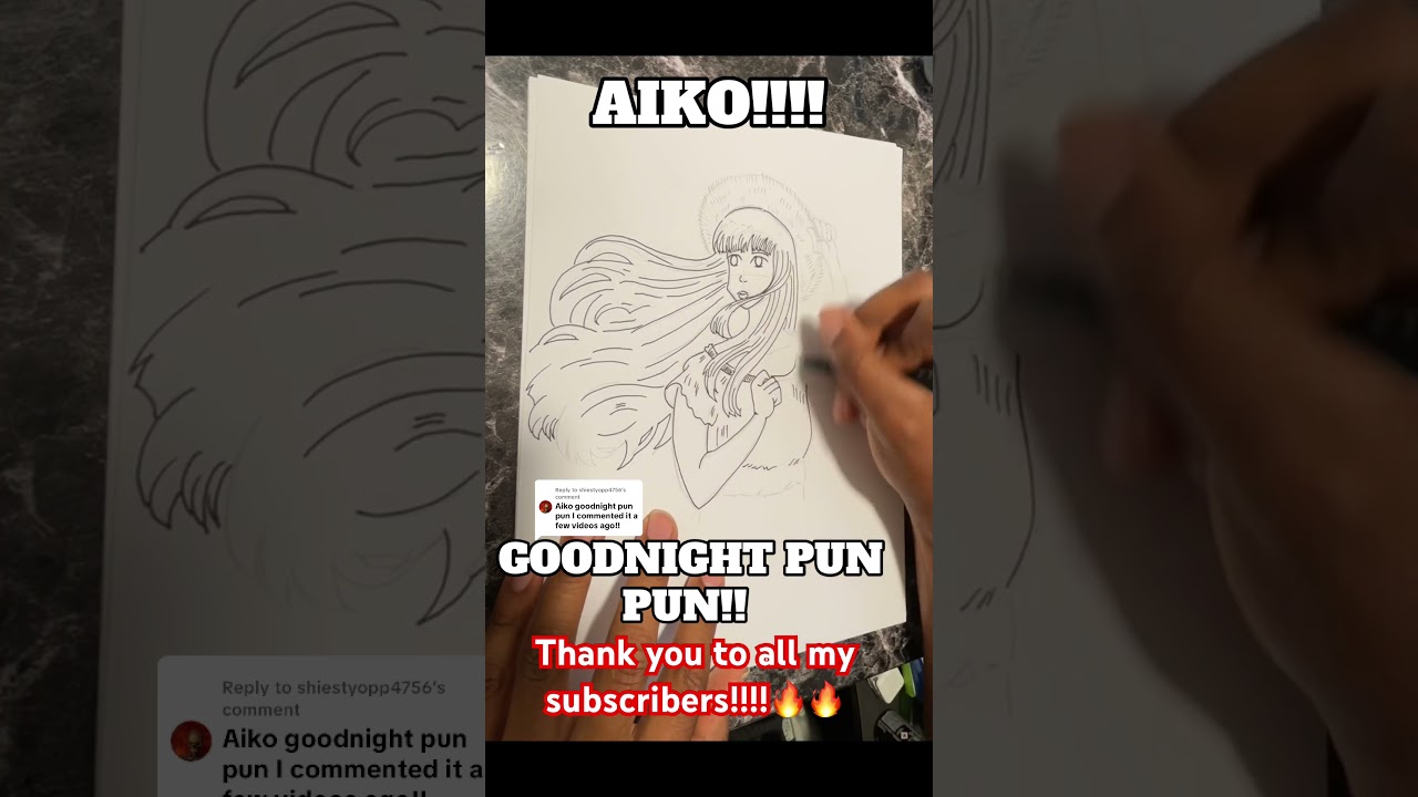 Aiko goodnight pun pun!!!🔥🔥🔥