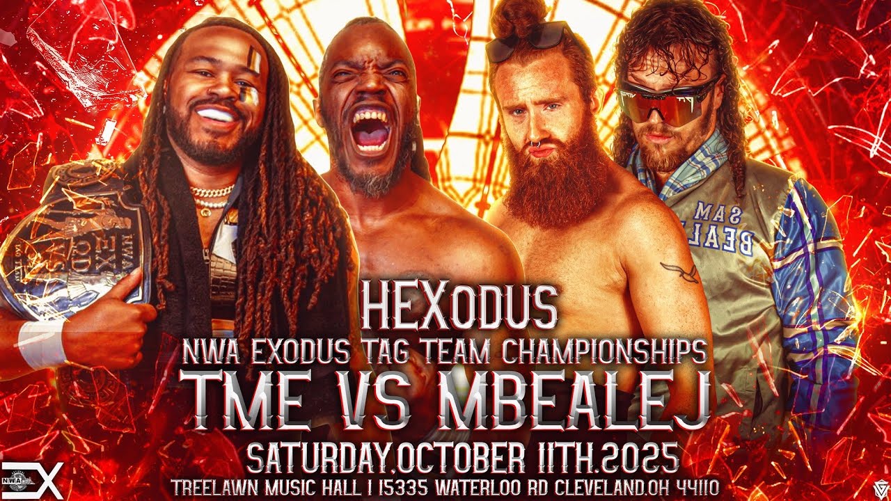 FULL MATCH | NWA EXO PRO TAG TEAM CHAMPIONSHIP MBealeJ VS TME (C) | NWA Exodus Pro HEXodus