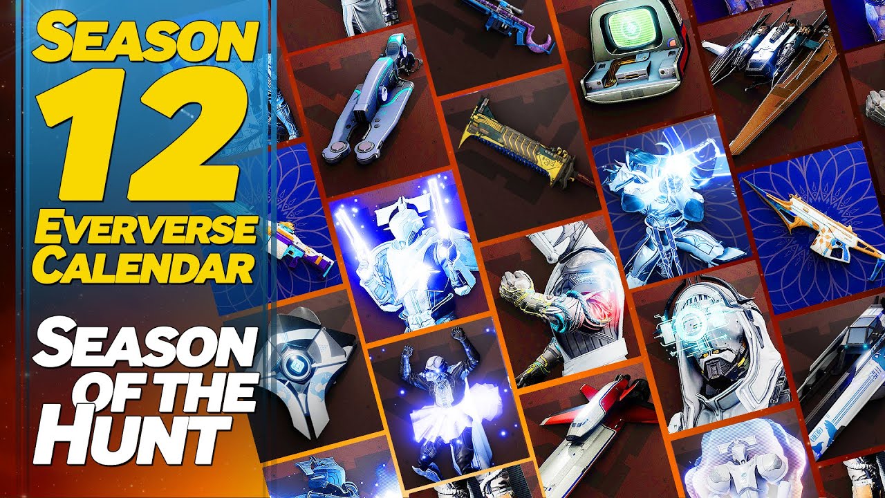 Eververse Calendar Season 12 - Season of the Hunt