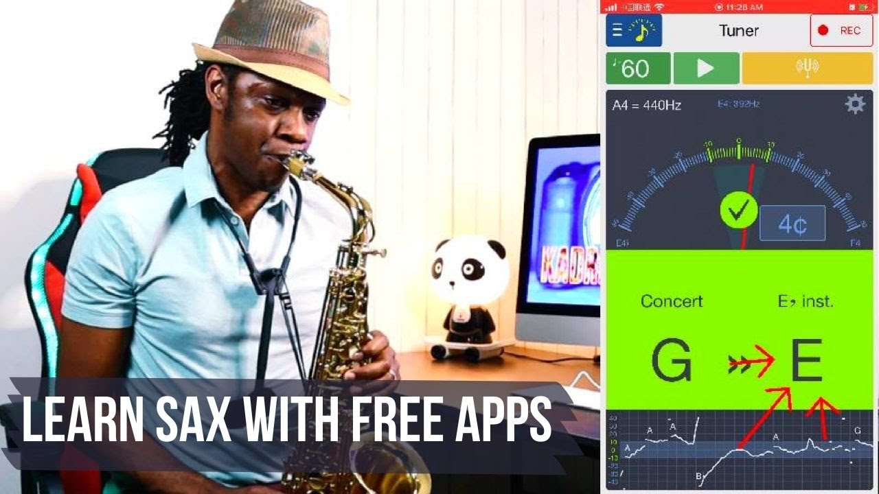 How To Learn To Play Saxophone With Free Apps Tutorial