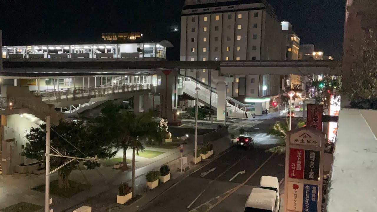 Jアラート！今の沖縄県那覇市・国際通り