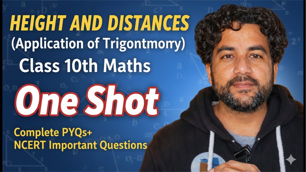 Application of Trigonometry || Class 10th Maths