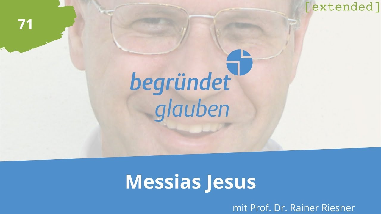 Messias Jesus - Interview mit Prof. Dr. Rainer Riesner