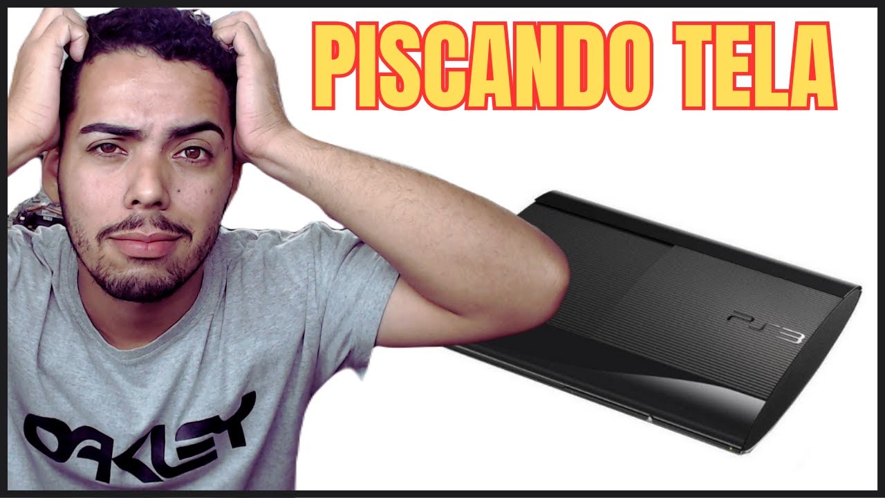 Playstation 3 Super Slim Piscando tela Não é CI HDMI (Resolvido)