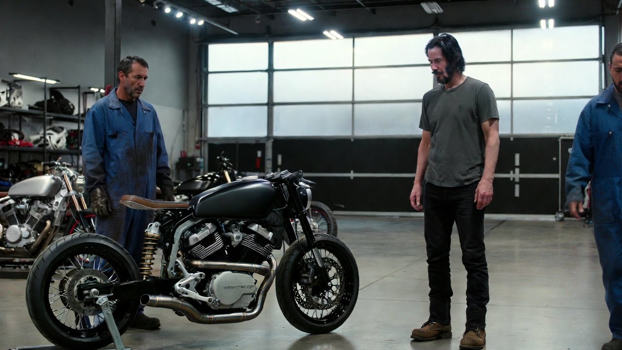 Keanu Reeves Freezes After Overhearing a Customer at His Dealership