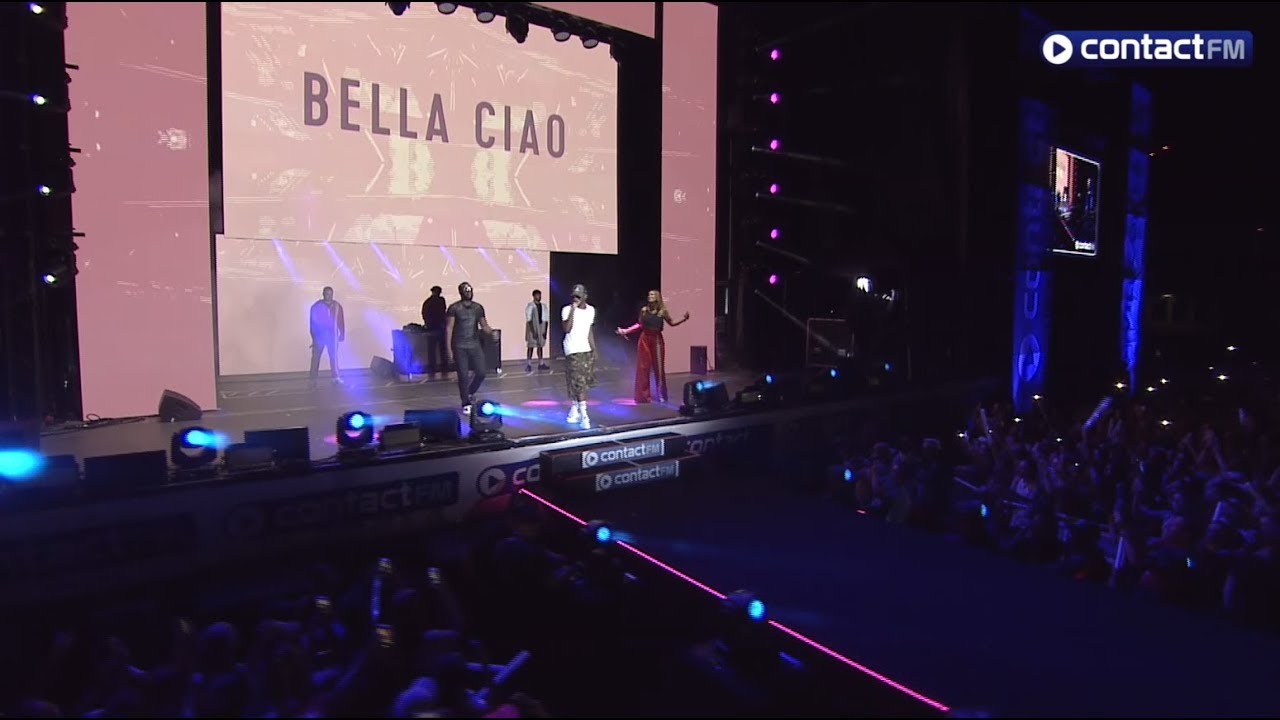 Grand Live Contact FM - NAESTRO - BELLA CIAO (Live) ft Maitre Gims, Dadju, Slimane et Vitaa