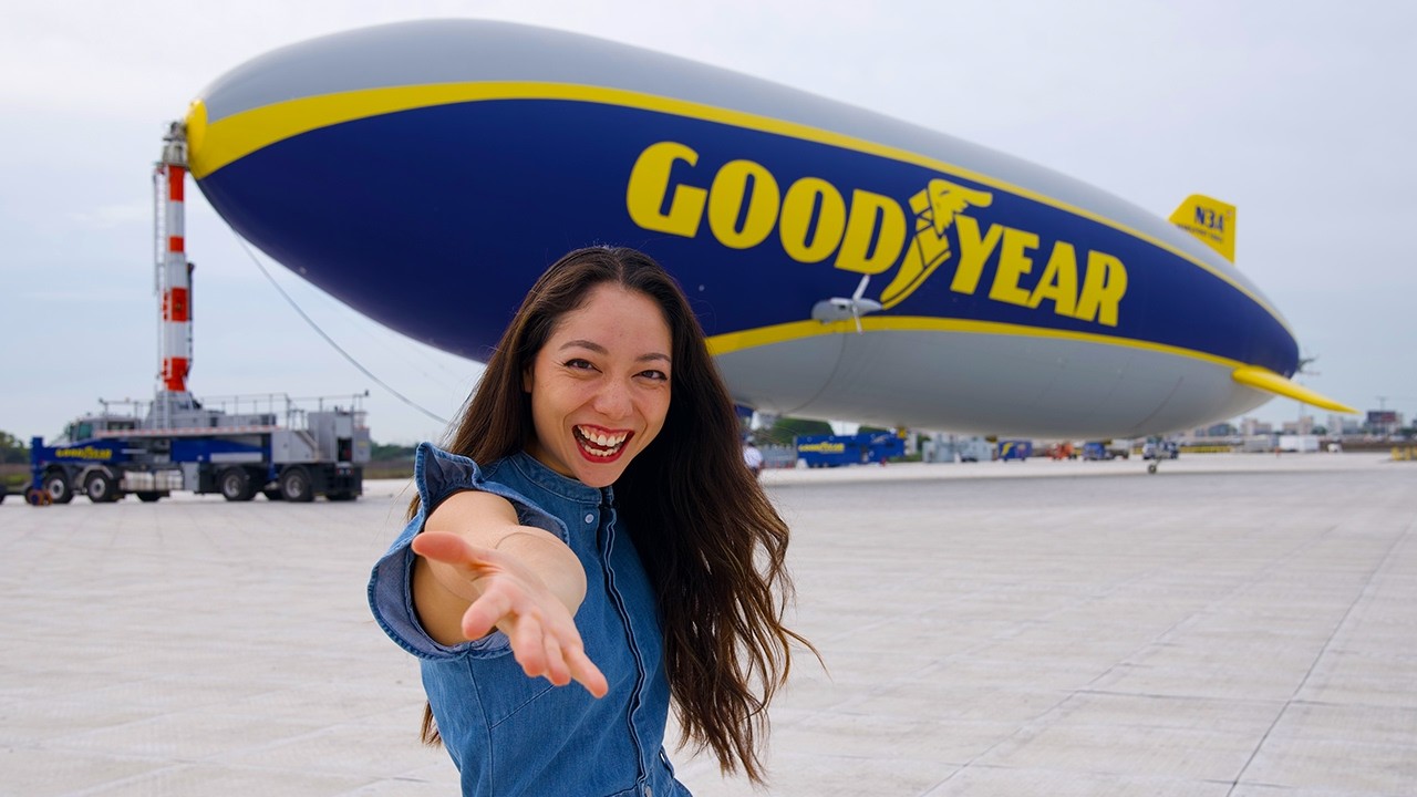 I FLEW THE GOODYEAR BLIMP!