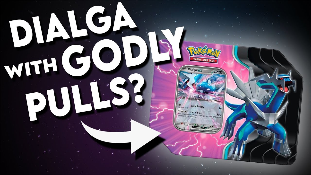 God Of Time With Godly Pulls | Dialga ex Tin