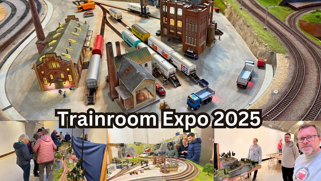 Организация выставки моделей железных дорог всего двумя людьми | Trainroom Expo 2025