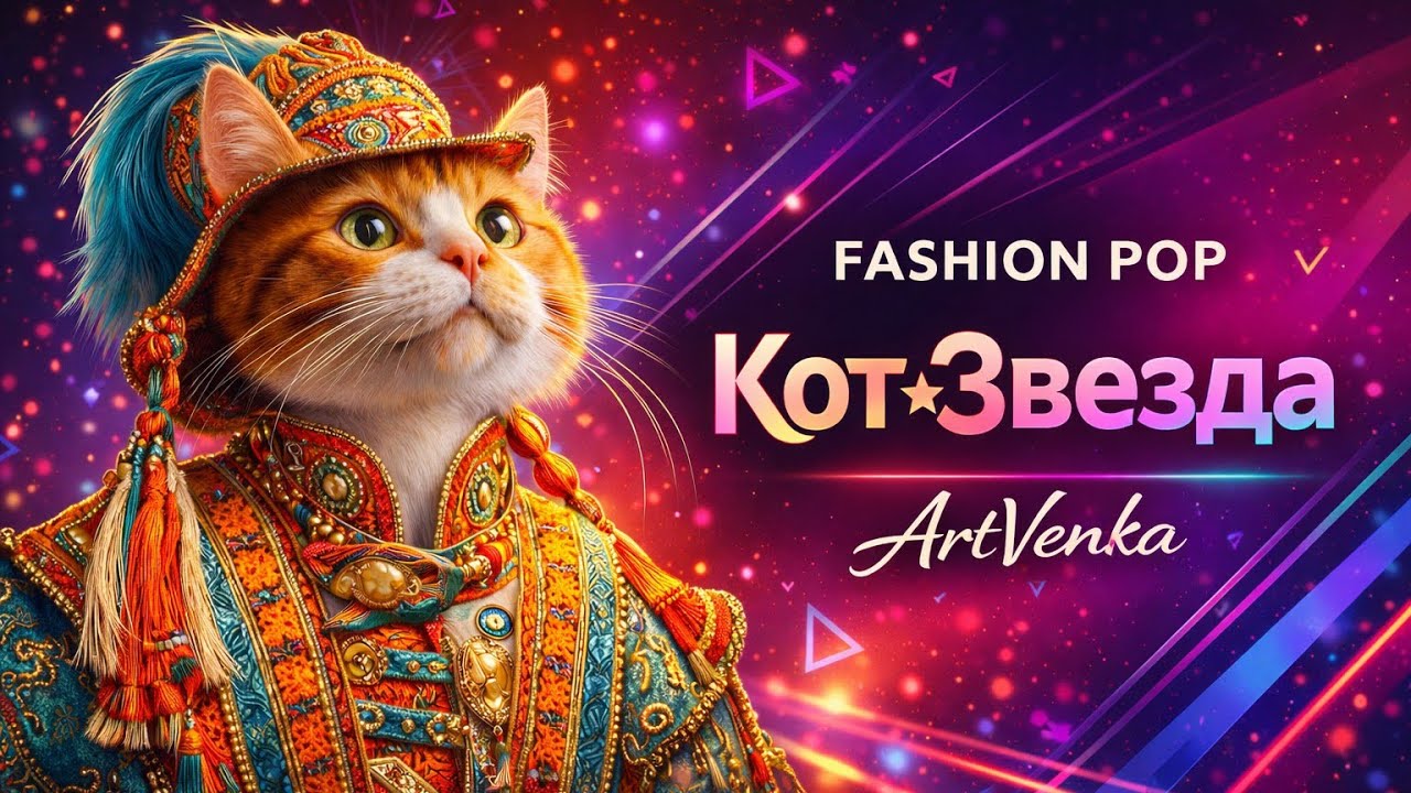 Кот-Звезда &mdash; Fashion Pop &times; Ethno Groove | ArtVenka