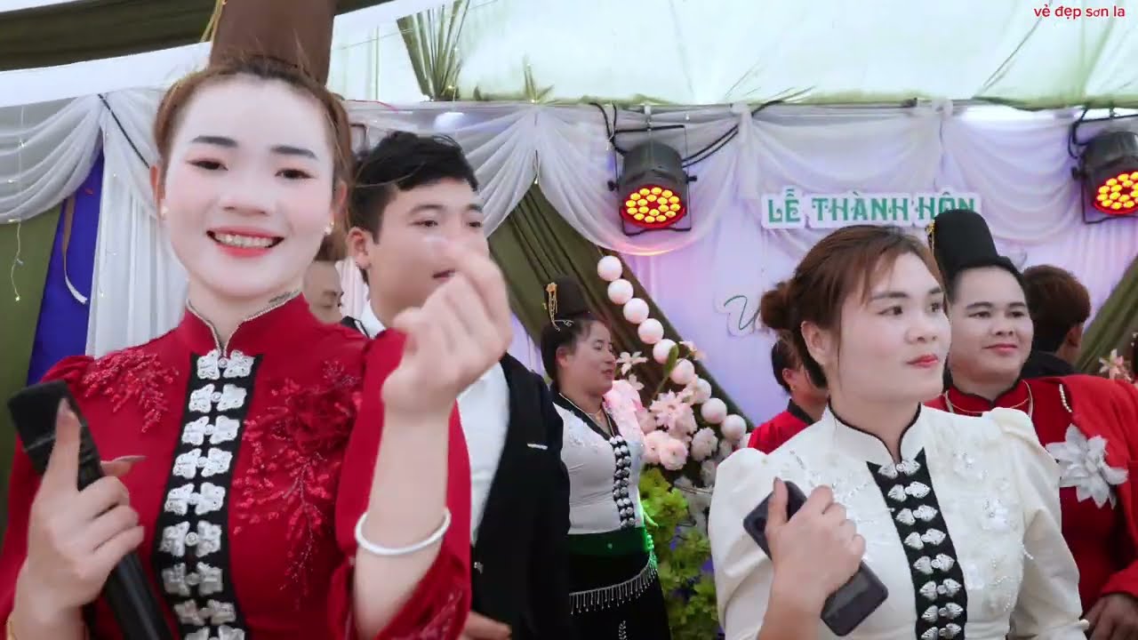 nhảy mừng lễ thành hôn {Văn Sinh&Bích Ngân} bản thộ pát chiềng mai..14-3-2026