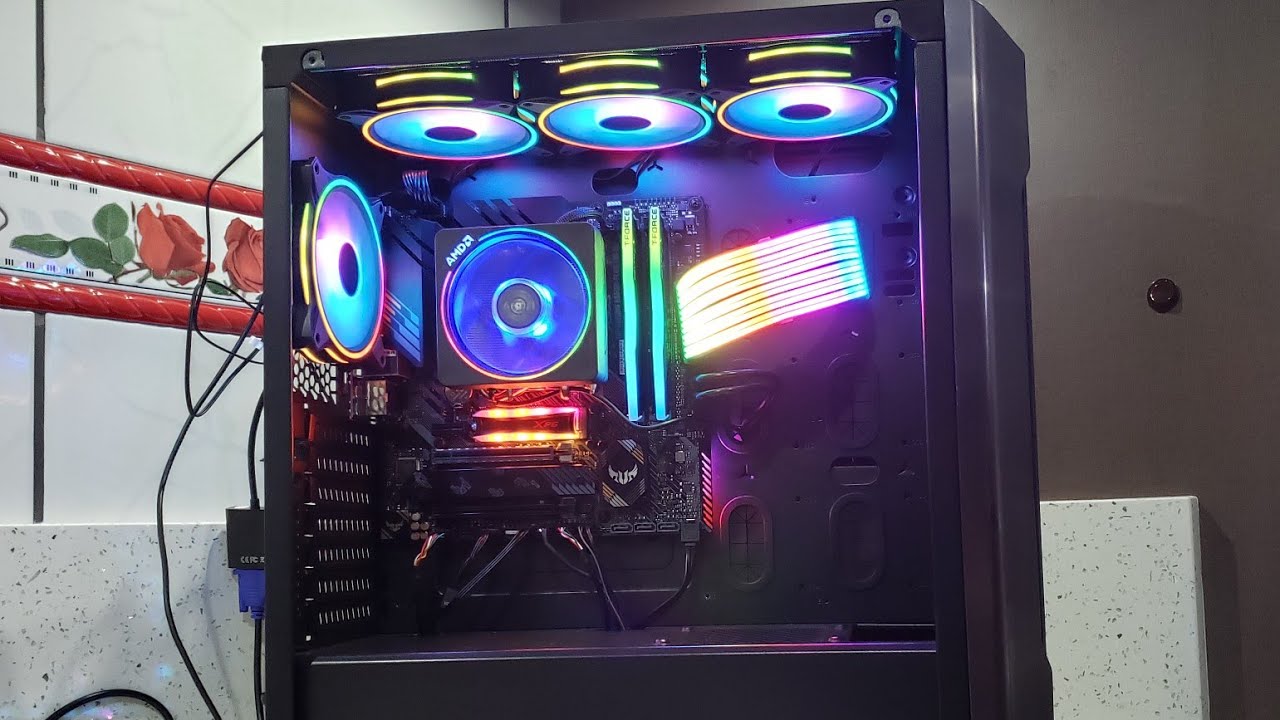 Como instalar vários componentes rgb em placa mãe com apenas um conector rgb e pwm